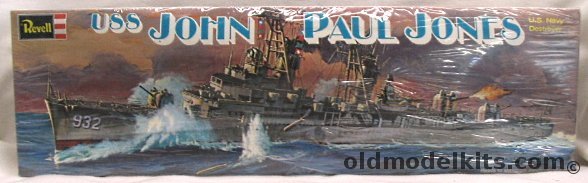 Revell 1/320 USS John Paul Jones DD932 (Forrest Sherman Class), H309 plastic model kit